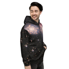 Load image into Gallery viewer, JWST Stephan&#39;s Quintet Unisex Hooded Sweatshirt