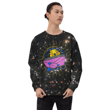 Load image into Gallery viewer, JWST SMACS 0723 Galaxy Cluster &quot;A Million Miles Beyond Midnight&quot; Unisex Sweatshirt