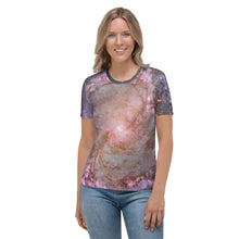 Load image into Gallery viewer, M83 Spiral Galaxy by Hubble Fitted T-Shirt