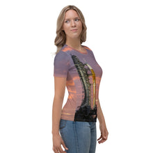 Load image into Gallery viewer, Artemis Launchpad Fitted T-Shirt