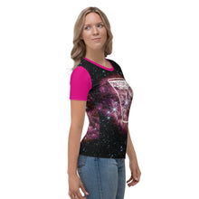 Load image into Gallery viewer, Astronomy on Tap "Carly" JWST WR 124 Fitted T-Shirt