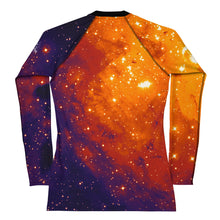 Load image into Gallery viewer, Eagle Nebula Fitted/Curvy Rash Guard