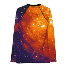 Load image into Gallery viewer, Eagle Nebula Fitted/Curvy Rash Guard