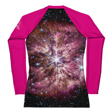 Load image into Gallery viewer, JWST Massive Star WR 124 Fitted/Curvy Rash Guard