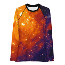 Load image into Gallery viewer, Eagle Nebula Fitted/Curvy Rash Guard