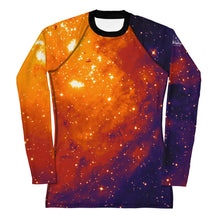 Load image into Gallery viewer, Eagle Nebula Fitted/Curvy Rash Guard
