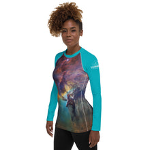 Load image into Gallery viewer, Lagoon Nebula Rash Guard - Adult