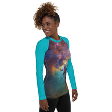 Load image into Gallery viewer, Lagoon Nebula Rash Guard - Adult