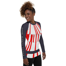 Load image into Gallery viewer, Dare Mighty Things Parachute Rash Guard - Adult