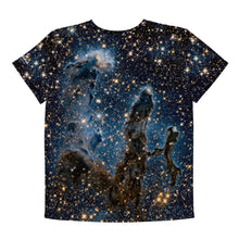 Load image into Gallery viewer, Pillars of Creation in Infrared by Hubble Kids T-Shirt (Toddler–Teen)