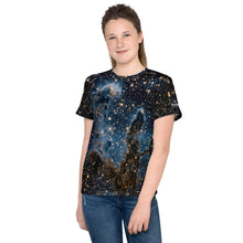 Load image into Gallery viewer, Pillars of Creation in Infrared by Hubble Kids T-Shirt (Toddler–Teen)