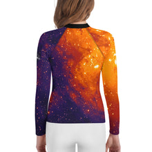 Load image into Gallery viewer, Eagle Nebula Kids Rash Guard (Toddler to Teen)