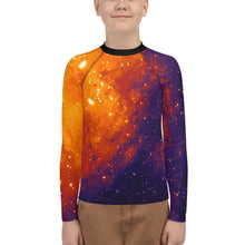 Load image into Gallery viewer, Eagle Nebula Kids Rash Guard (Toddler to Teen)