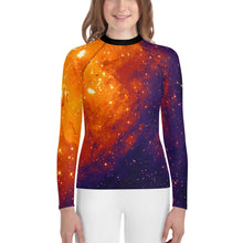 Load image into Gallery viewer, Eagle Nebula Kids Rash Guard (Toddler to Teen)