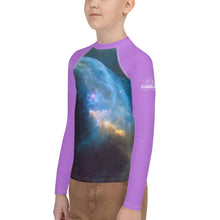 Load image into Gallery viewer, Bubble Nebula Rash Guard - Kids/Youth