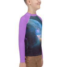 Load image into Gallery viewer, Bubble Nebula Rash Guard - Kids/Youth