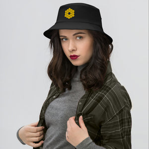 JWST Mirror Embroidered Bucket Hat