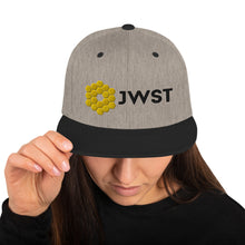 Load image into Gallery viewer, JWST Mirror &amp; Launch Date Embroidered Snapback Hat