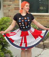 Load image into Gallery viewer, Dare Mighty Things  Mars 2020 Parachute Skater Skirt