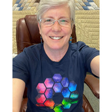 Load image into Gallery viewer, JWST Rainbow Nebula Mirror T-Shirt