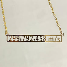 Load image into Gallery viewer, Speed of Light Necklace
