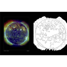 Load image into Gallery viewer, Earth+Space Coloring Book