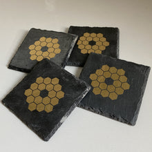 Load image into Gallery viewer, JWST Slate Coaster Set