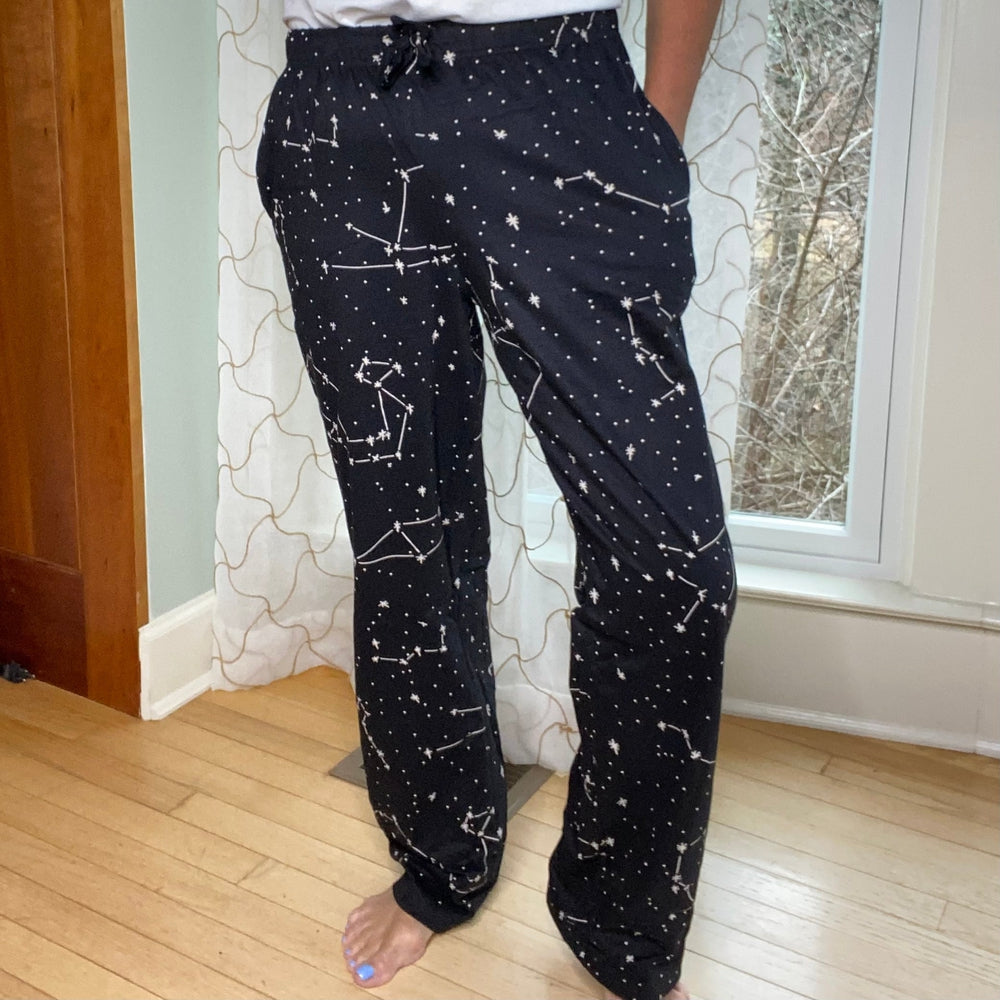 Louis Vuitton Women's 38 Constellation LV Logo Lounge Pants 96lk719s For  Sale at 1stDibs