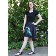 Load image into Gallery viewer, Aurora Australis from the ISS Skater Skirt