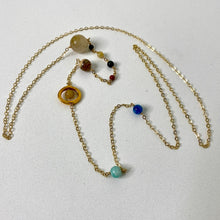 Load image into Gallery viewer, Solar System Gold-Plated Necklace