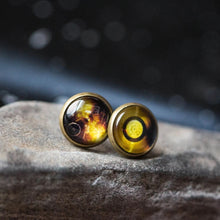 Load image into Gallery viewer, Voyager Golden Record Mismatched Earrings