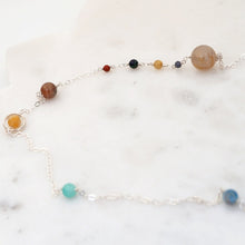 Load image into Gallery viewer, Solar System Sterling Silver Necklace