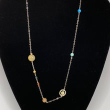 Load image into Gallery viewer, Solar System Sterling Silver Necklace