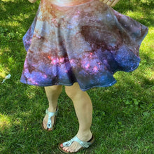 Load image into Gallery viewer, M83 Spiral Galaxy by Hubble Skater Skirt