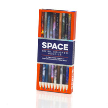Load image into Gallery viewer, Space Image Swirl Colored Pencils