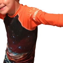 Load image into Gallery viewer, Cosmic Reef Rash Guard - Kids/Youth