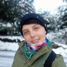 Load image into Gallery viewer, Moon Phases Fleece Beanie