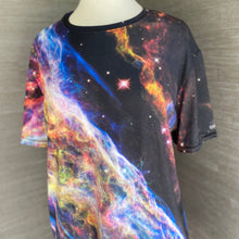 Load image into Gallery viewer, Cosmic Veil Nebula T-Shirt Dress