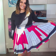 Load image into Gallery viewer, Dare Mighty Things  Mars 2020 Parachute Skater Skirt