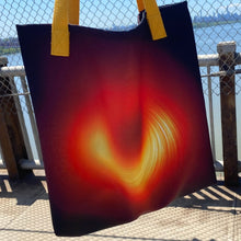 Load image into Gallery viewer, Magnetic Black Hole Shadow Tote Bag