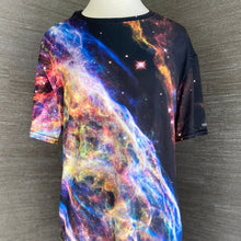 Load image into Gallery viewer, Cosmic Veil Nebula T-Shirt Dress