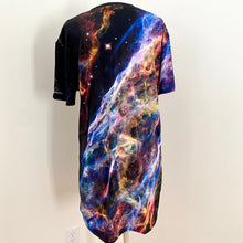 Load image into Gallery viewer, Cosmic Veil Nebula T-Shirt Dress