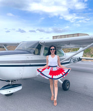 Load image into Gallery viewer, Dare Mighty Things  Mars 2020 Parachute Skater Skirt