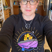 Load image into Gallery viewer, JWST Beyond Midnight Long Sleeve T-Shirt