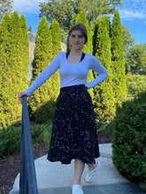 Load image into Gallery viewer, Constellations Glow-In-The-Dark Twirl Skirt