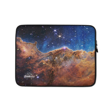 Load image into Gallery viewer, JWST Cosmic Cliffs Carina Nebula Laptop Sleeve