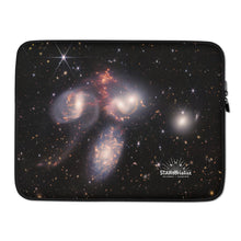 Load image into Gallery viewer, JWST Stephan's Quintet Galaxies Laptop Sleeve