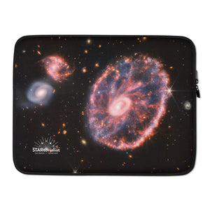JWST Cartwheel Galaxy Laptop Sleeve