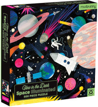 Load image into Gallery viewer, Space Illuminated Glow-In-The-Dark 500-Piece Puzzle
