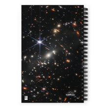 Load image into Gallery viewer, JWST Beyond Midnight SMACS 0723 Spiral Notebook